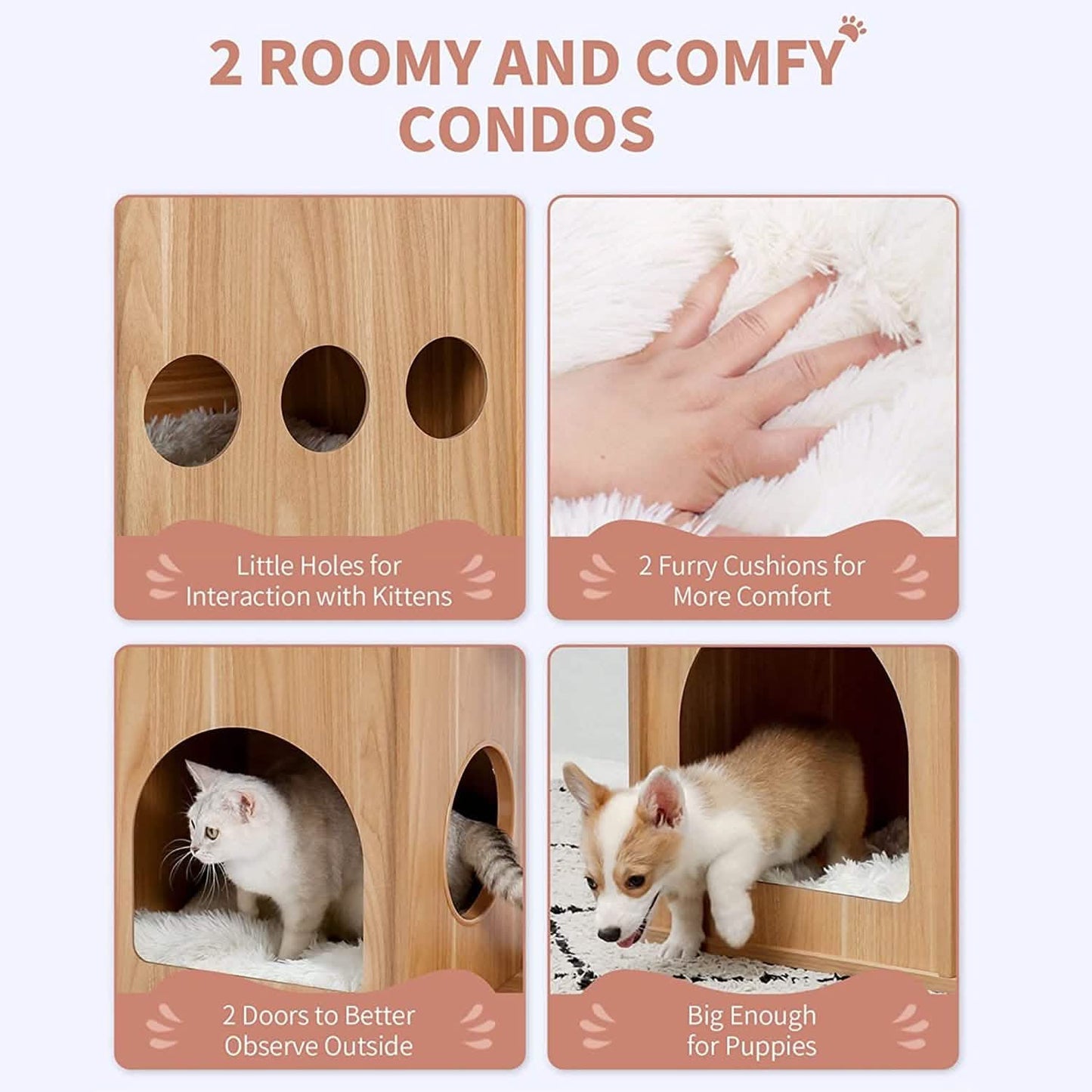 52" Multi-level Cat Tree