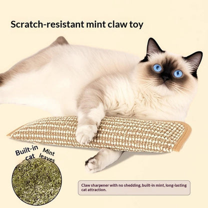 Cat Toy, Catnip Pillow, Self-amusing Chew Toy, Bite-resistant